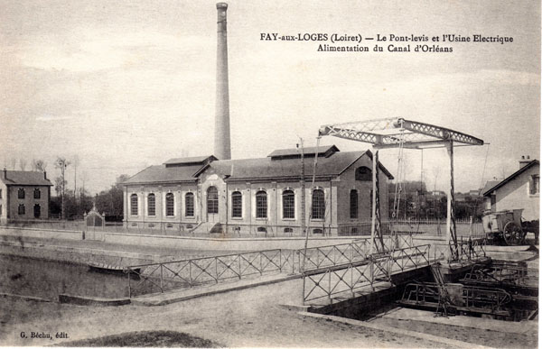 L'usine électrique du canal